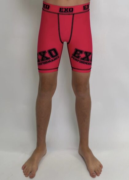 Pink Lemonade Compression Shorts | Youth
